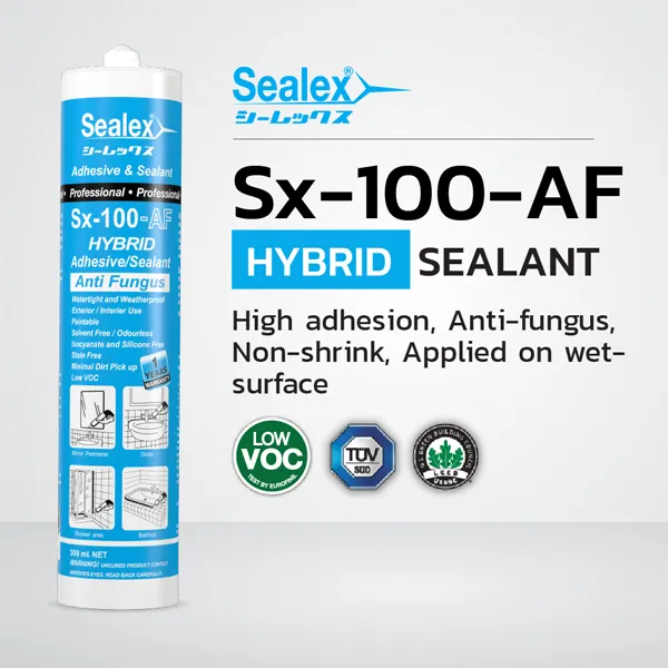 ็Hybrid Sealant Sealex SX-100 AF Sealex SX-100 AF – A high-performance hybrid sealant for durable, flexible, and weather-resistant sealing