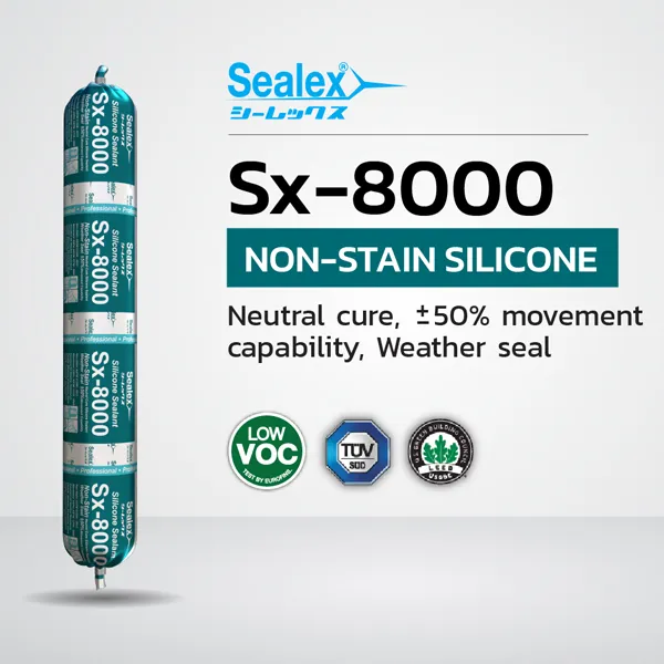 Silicone Sealant Sealex Sx-8000 non-corrosive